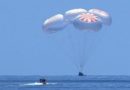 NASA astronauts splash down in SpaceX Dragon capsule, capping historic mission
